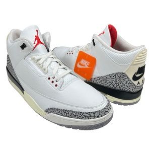 Nike Air Jordan 3‎ White Cement Reimagined Men Size 18 Retro OG